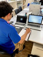 まずは現状確認をしてお見積書を作成します